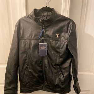 NWT! Emporio and Co. Men’s Leather Jacket